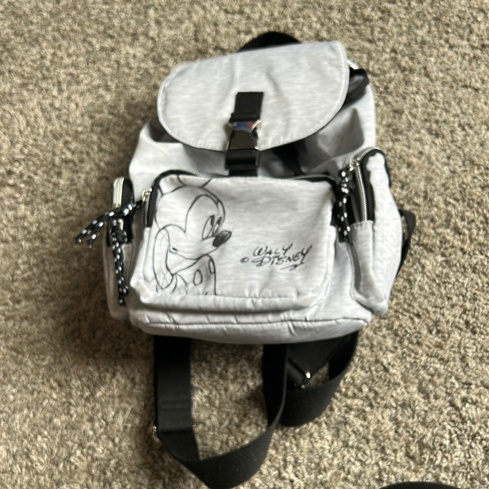 Disney parks Disney Mickey Mouse gray sketch backpack